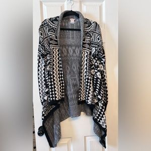 Mossimo Supply Co. Cardigan Aztec Sweater Size XL